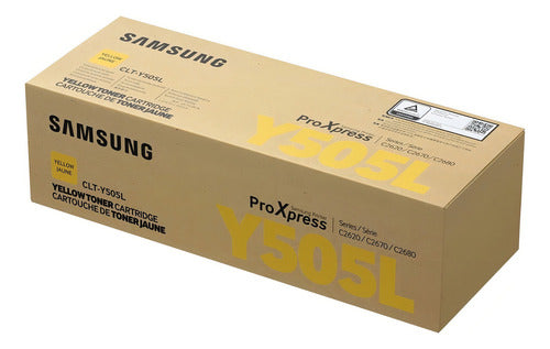 Toner Amarillo Samsung Su514a Clt-y505l 3500pgs /v /vc Amarillo