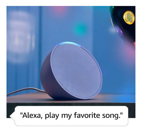Amazon Echo Pop Con Asistente Virtual Alexa Midnight Teal Azul Petróleo