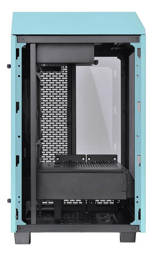 Gabinete Gamer Thermaltake The Tower 100 Mini Itx Turquesa