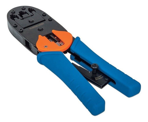 Pinza P/crimpear Rj11/rj12/rj45 Intellinet Modelo 211048