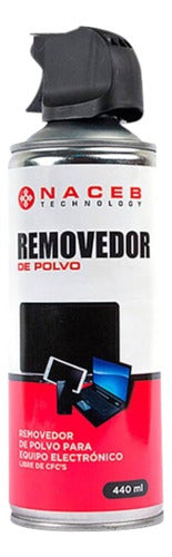 Kit De Limpieza Aire Comprim, Fibra , Liq Y Brocha Pantalla