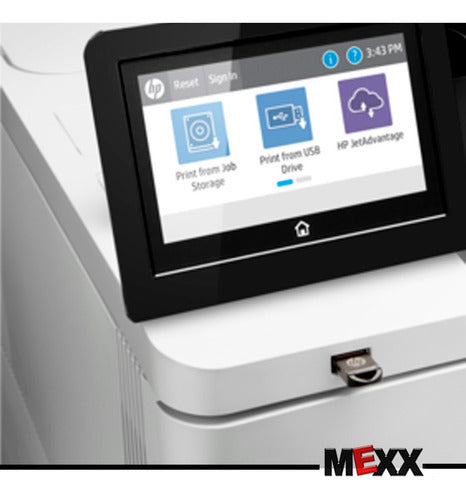 Impresora Hp Laserjet M611dn Monocromática Blanca Blanco