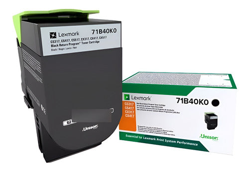 Toner Lexmark Negro Alto Rendimiento Cs317/cx317/cs417/cx417 - Negro