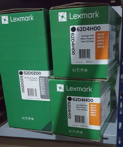 Tóner Lexmark 52d4h00 Super Alto Rendimiento Negro, 25.000 P
