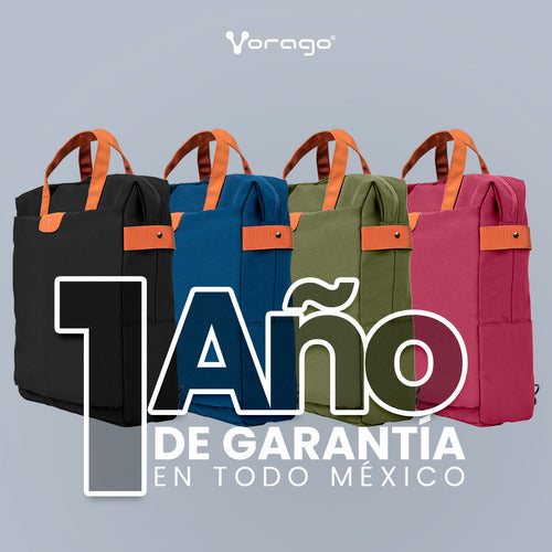 Mochila Vorago Bp-301, Uso Para Laptop 15.6 Poliester, Azul