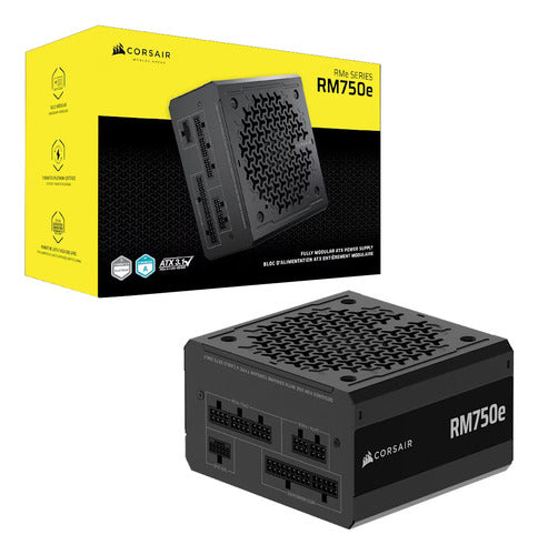 Fuente De Poder Corsair Rm750e 80 Plus Gold, Modular 750w