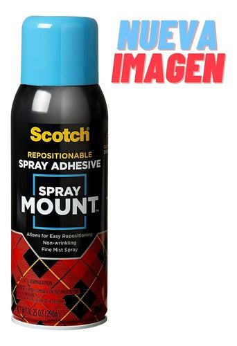 Adhesivo Scotch 3m 6065 Aerosol Spray Mount 290 Gr Pieza