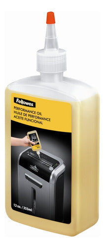 Aceite Fellowes Para Trituradora 12 Onzas-355 Ml