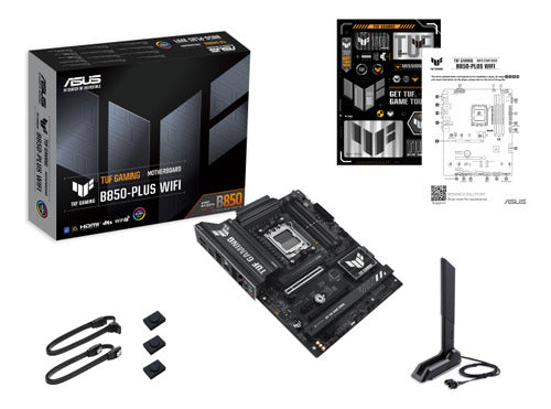Tarjeta Madre Asus Tuf Gaming B850-plus Wifi, Atx Am5 Ddr5 Negro