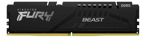 Memoria Ram Kingston Fury Beast Ddr5, 6000mhz, 32gb, Cl30