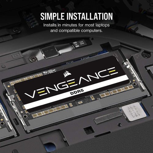 Memoria Ram Corsair Vengeance Ddr5, 5600mhz, 16gb, So-dimm
