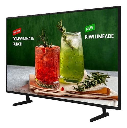 Samsung Bed-h Pantalla Comercial Led 65 , 4k Ultra Hd, Negro