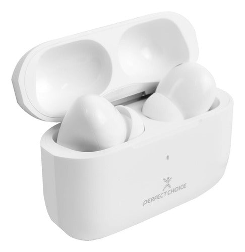 Perfect Choice Audífono Micrófono Pc-117193 Bluetooth Blanco