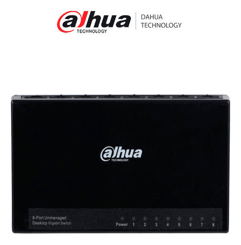 Switch Dahua Gigabit Ethernet Pfs3008-8gt-l 8 Puertos 16gbit