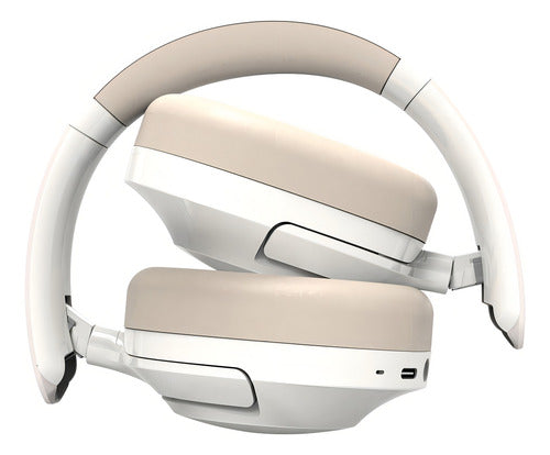 Audífonos Bluetooth Creative Zen Hybrid 2 Cancelación Ruido Usb-c Blanco