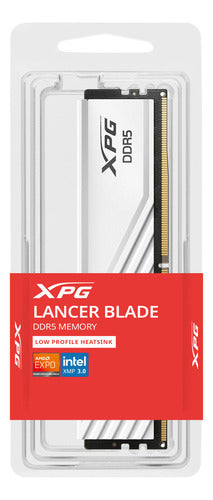 Memoria Ram Adata Lancer Blade Ddr5, 6000mhz, 16gb Blanco