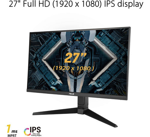 Asus Monitor Gamer Tuf Gaming Vg279ql1a 27 Fhd 165hz Ips