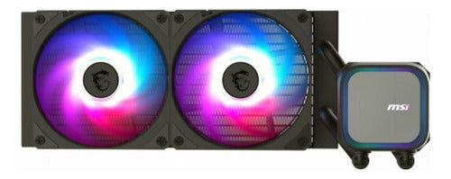 Msi Mag Coreliquid A13 240 Líquido Cpu 2x120mm 2000rpm Negro