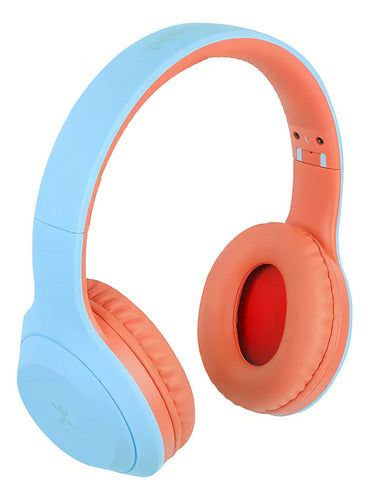 Perfect Choice Audífonos Micrófono Pc-117018 Bluetooth Azul