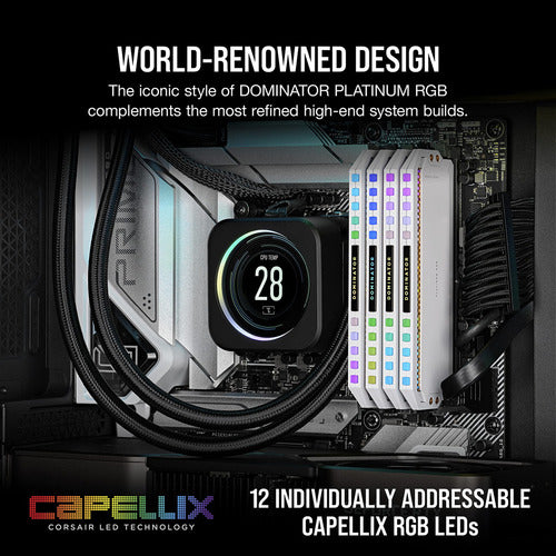 Kit Memoria Ram Corsair Platinum Rgb Ddr5 5200mhz 2x16gb Bla