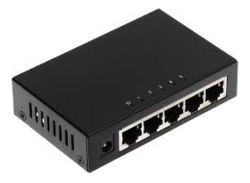 Dahua Switch Dh-pfs3005-5gt/ 5 Puertos Dist Mextec