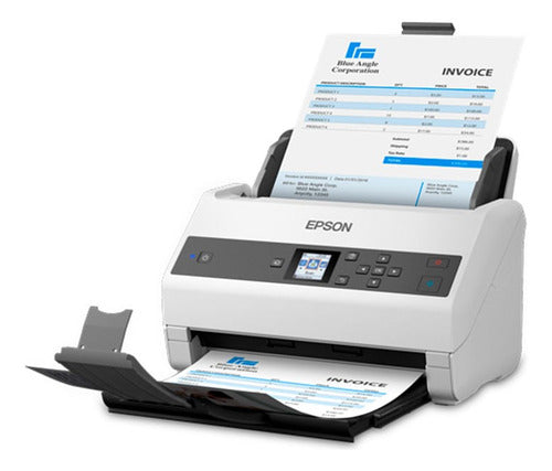 Scanner Epson Ds-970 600x600dpi Color Dúplex Usb Gris/blanco