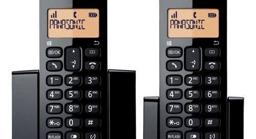 Panasonic Teléfono Kx-tgb112meb Dect, Inalámbrico, Negro