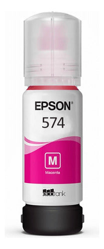 Tanque De Tinta Epson T574 Magenta, 70ml, 7.300 Páginas