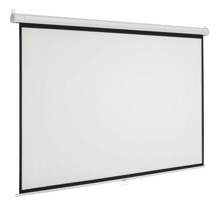 Multimedia Screens Pantalla Manual Msc-216, 120 , Blanco