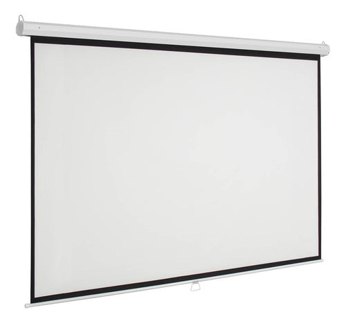 Multimedia Screens Pantalla Manual Msc-154 86 Blanco