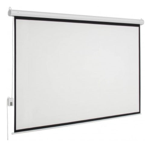 Multimedia Screens Pantalla Eléctrica Mse-154, 86 , Blanco