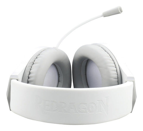 Headset Gamer Redragon Hylas White H260-rgb-w