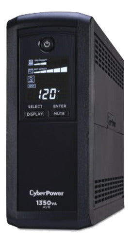 No Break Cyberpower Cp1350avrlcd, 810w, 1350va, 10 Contactos