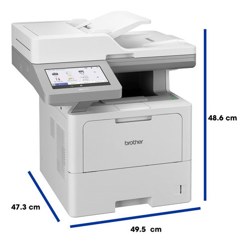 Multifuncional Brother Mfc-l6915dw Blanco-negro Láser Inalám