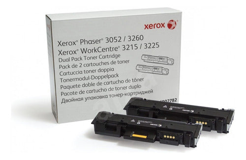 Tóner Xerox 106r02782 Negro, 6000 Páginas Phaser 3052/3260