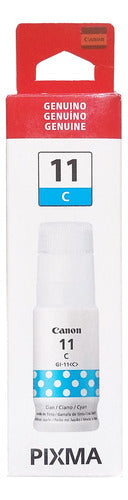 Tanque Tinta Canon Pixma Gi-11 Cian 4534c001aa G2160, G3160