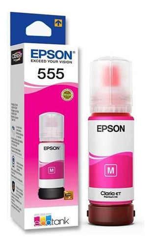 Tanque De Tinta Epson T555 Magenta, 70ml T555320-al