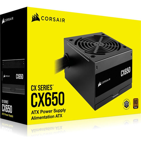 Fuente De Poder Corsair Cx650 80 Plus Bronze 20+4 120mm 650w