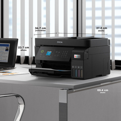Multifuncional Epson Ecotank L5590, Color, Inyección, Tanque