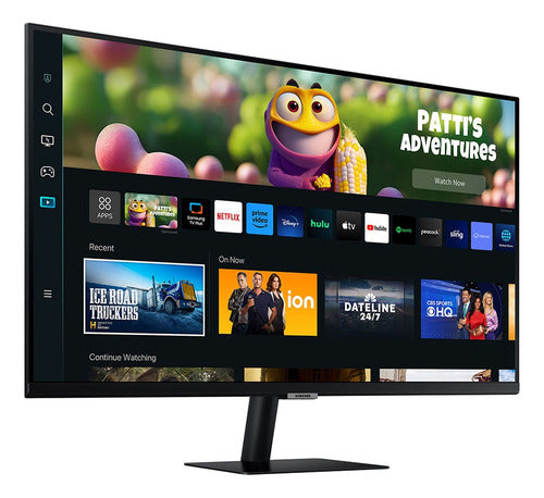 Smart Monitor Samsung M5 Led 32 Full Hd Hdmi Bocinas Negro