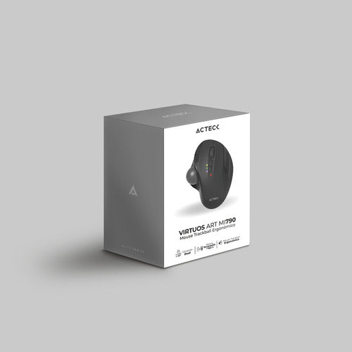 Mouse Ergonómico Acteck Virtuos Art Mi790 Bluetooth, 2400dpi