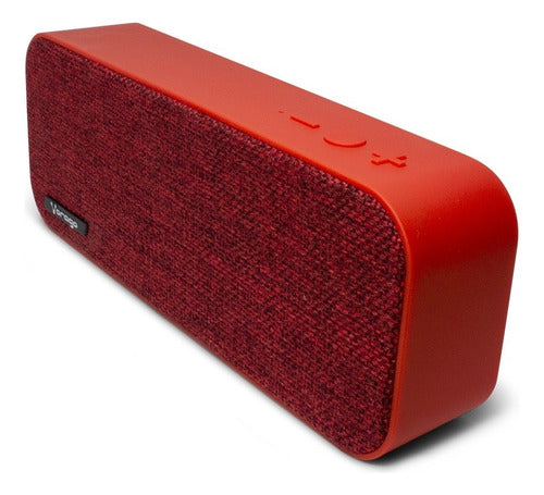 Vorago Bocina Portátil Bsp-150 Bluetooth 2.0 Canales 6w Rojo