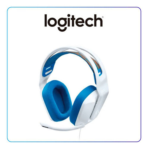 Logitech Audífonos Gamer G335 Pc/xbox/ps4/nintendo Blanco