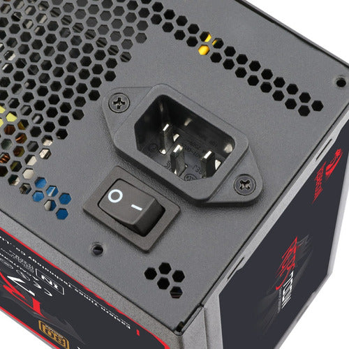 Fuente De Poder Redragon Rgps 700w- Ps005- 80+bonze- Modular Color Negro