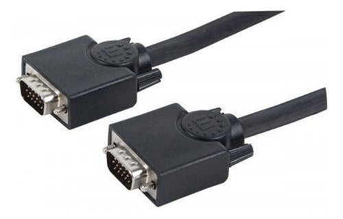 Manhattan Cable Para Monitor Svga 8mm Vga (d-sub) Macho 15 M