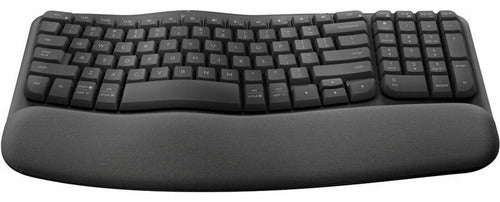 Teclado Bluetooth Logitech Wave Keys Español Color Negro