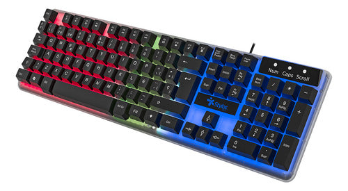 Teclado Stylos Sttealled1t Alámbrico Usbtransparente Español
