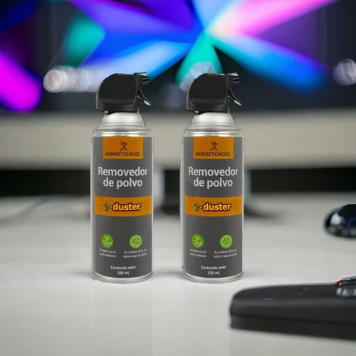 Kit De Limpieza Removedor Polv 2 Unid 330mlc/u Perfectchoice