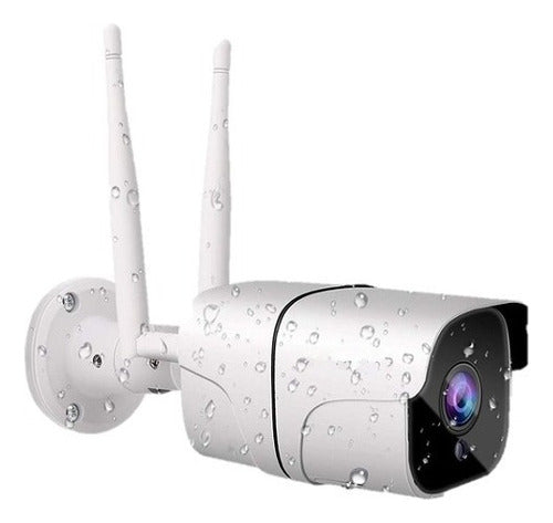 Camara Cctv Inalambrica Yan Qci-62302, Led, 1080p, 2mp