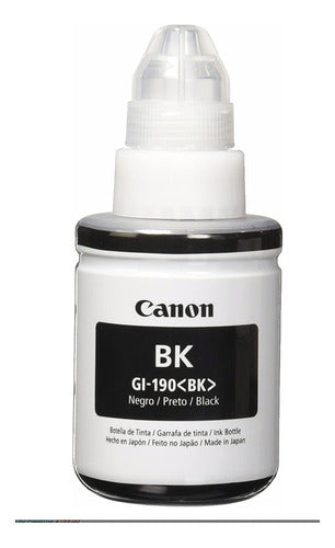 Tanque De Tinta Canon Gi-190 Negro 70ml 0667c001